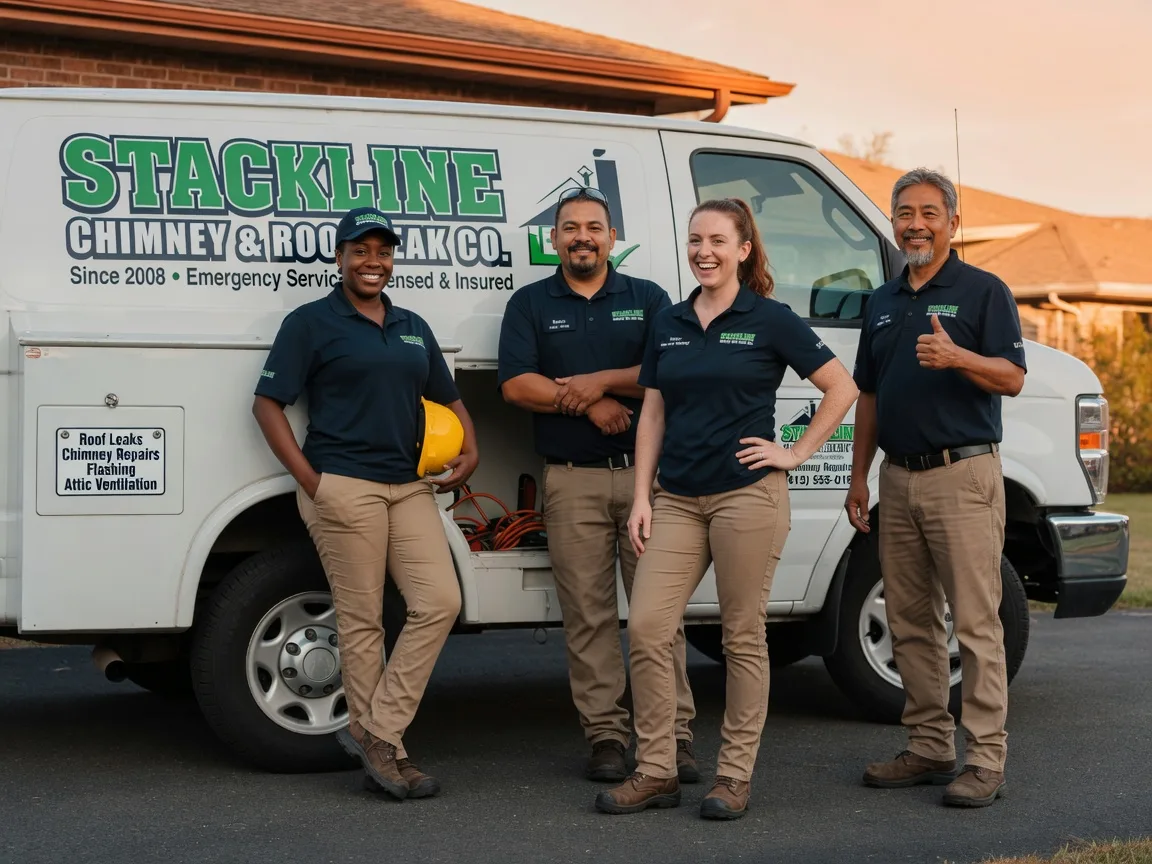 Chimney flashing repair company in Salem, OH